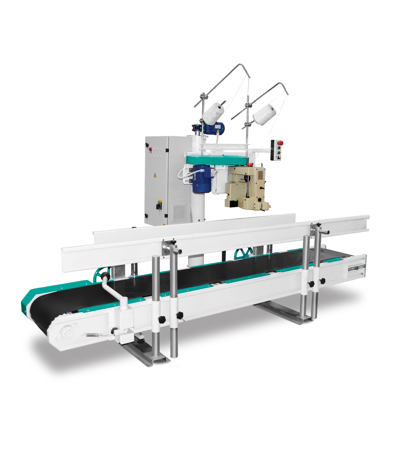 Flour Bagging Machine System With Double Weigh Hopper & Single Station 5/10 Kg Detail 1